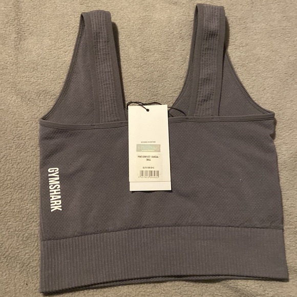 NWT charcoal Gymshark Vest. - Picture 2 of 4